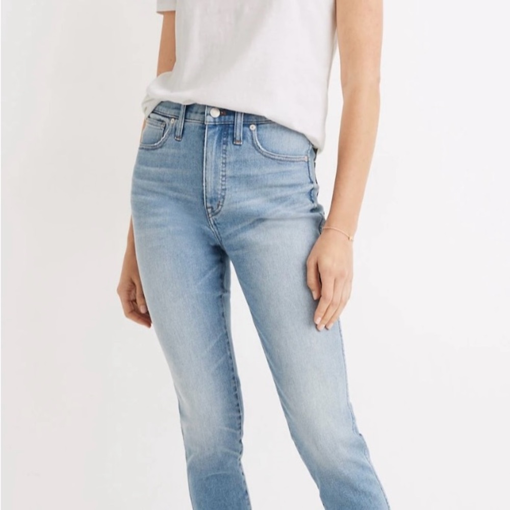 Madewell Womens 10” Highrise Skinny Crop size 30